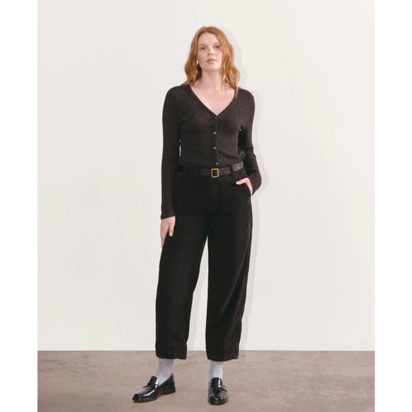 Everlane Denim - NWT Everlane The Utility Pant Buttersoft Tencel Barrel Leg Trousers Size 2